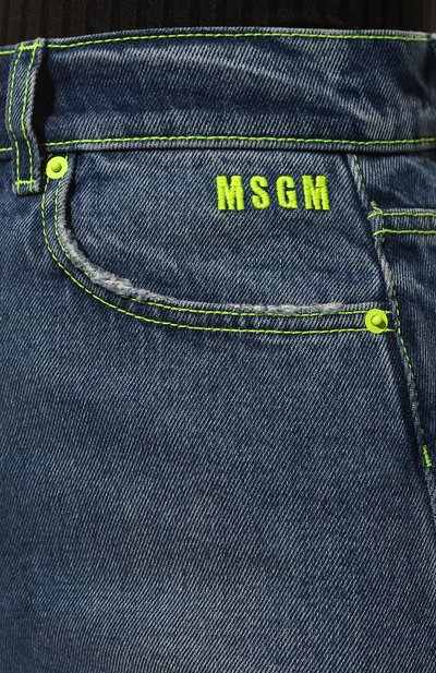 Джинсовая юбка MSGM, арт. 3241MDD45L 227276, фото 5
