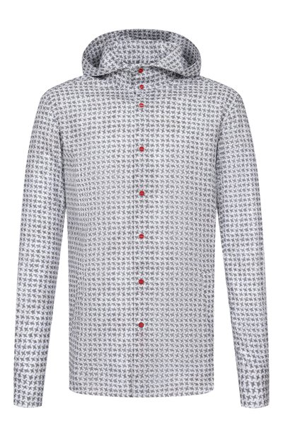 Мужская хлопковая рубашка KITON, арт. UMCMARH08909