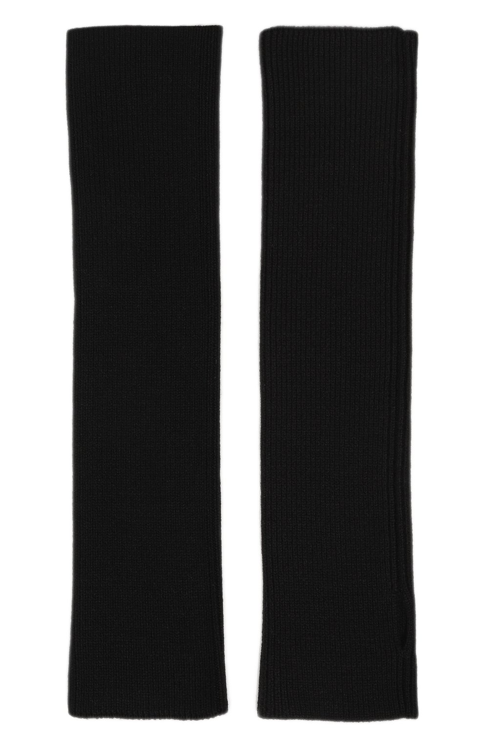 Шерстяные митенки HALFBOY черного цвета по цене 28850 руб., арт. HFW231WAGL062, фото 3 Шерстяные митенки HALFBOY, арт. HFW231WAGL062, фото 3