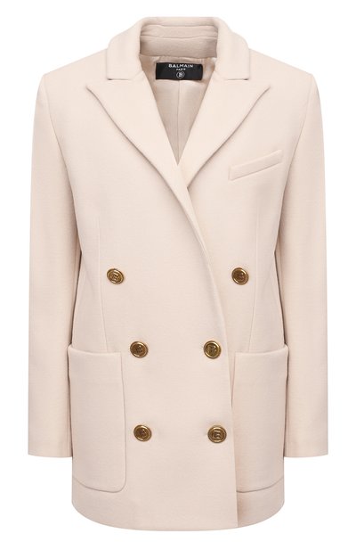 Женское шерстяное пальто BALMAIN, арт. UF07318/W006