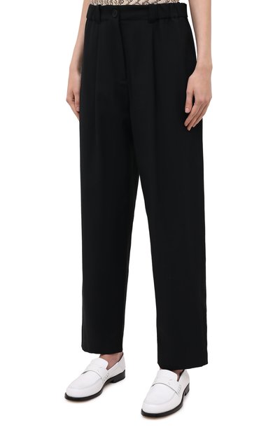Брюки KENZO черного цвета по цене 35150 руб., арт. FA62PA0275AI, фото 3 Брюки KENZO, арт. FA62PA0275AI, фото 3