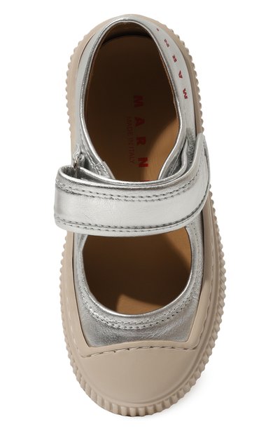 Кожаные кеды MARNI, арт. 79592/VAR3/28-35, фото 4