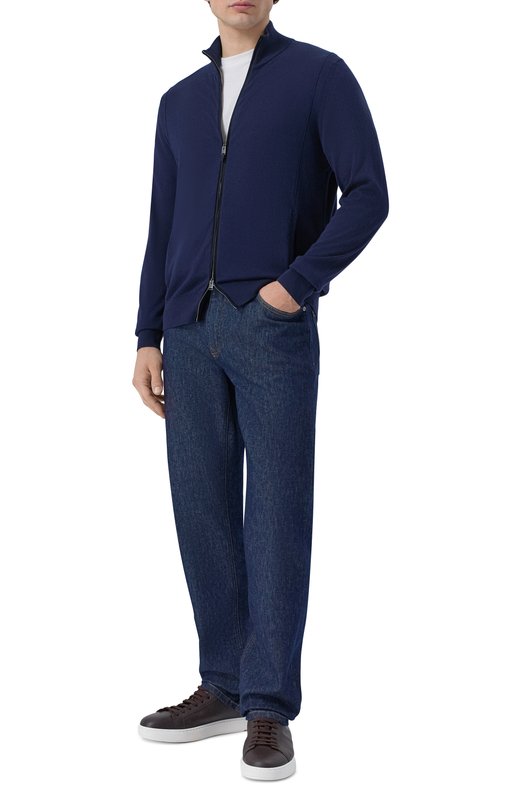 Кардиган Canali C1159/MK02054 Синий  C1159/MK02054 Фото 2