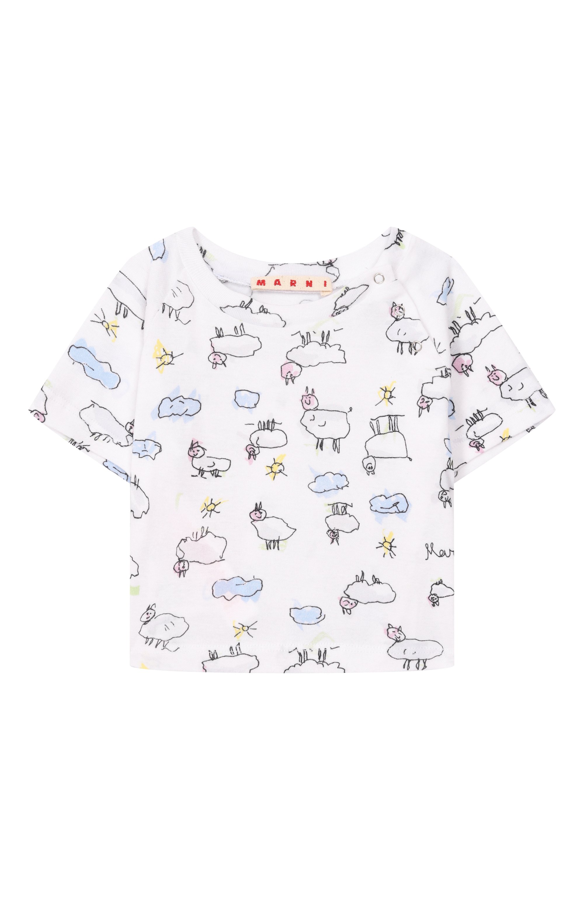 Комплект из футболки и шорт MARNI, арт. M01800/M00X9, фото 2