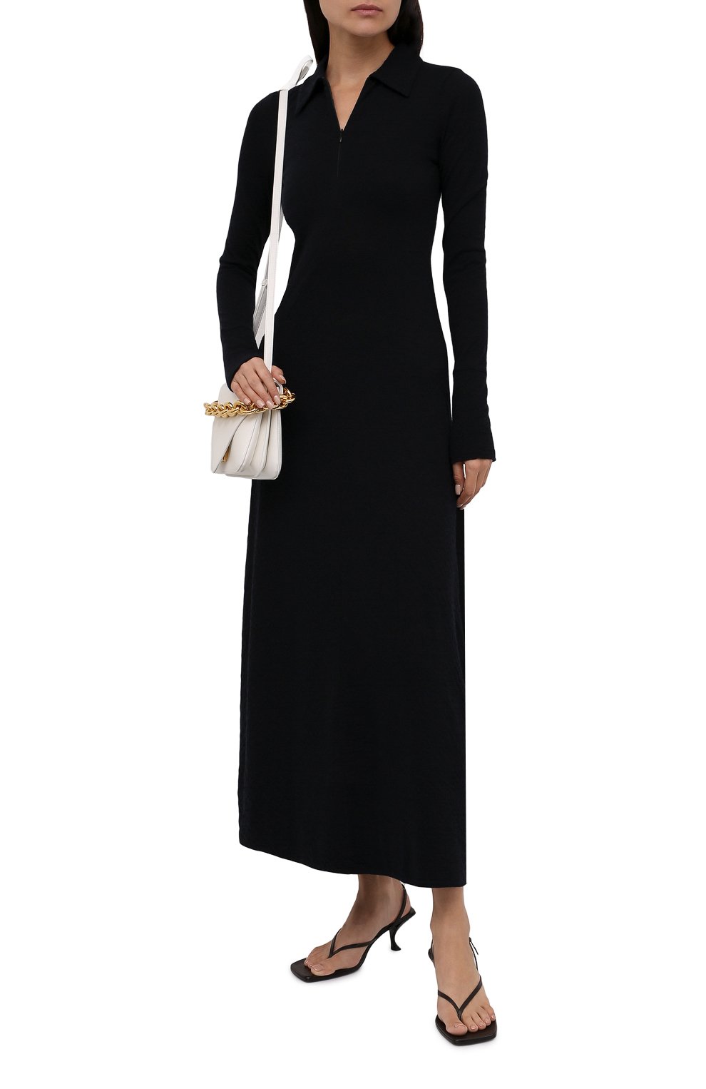 Шерстяное платье JIL SANDER, арт. JSPT717043-WT217608, фото 2