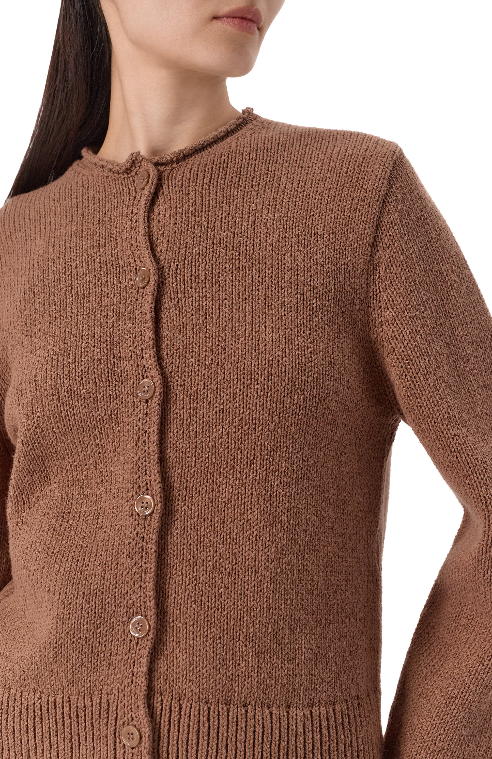 Хлопковый кардиган 12 STOREEZ, арт. 135829, фото 5