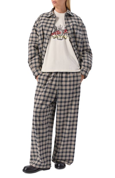 Хлопковая футболка PLANTA ROSA, арт. PR/T02/BLAZON-STRIKETHROUGH/280, фото 5