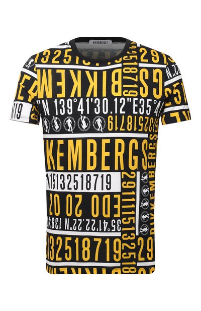 Хлопковая футболка DIRK BIKKEMBERGS, арт. VBKB04903, фото 1