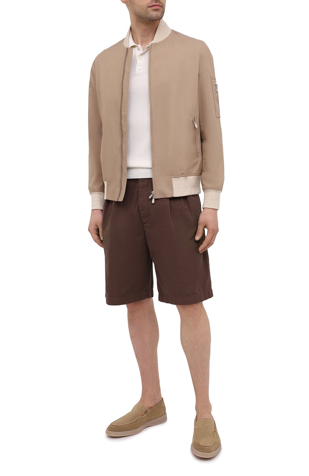 Поло из хлопка и шелка IL BORGO CASHMERE, арт. 56-2071G0, фото 2