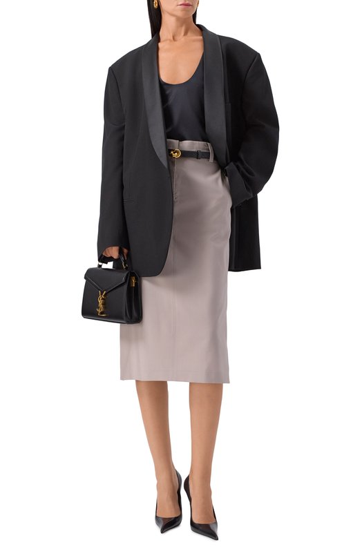 Сумка Cassandre mini Saint Laurent 623930/0SX0W Чёрный  623930/0SX0W Фото 7