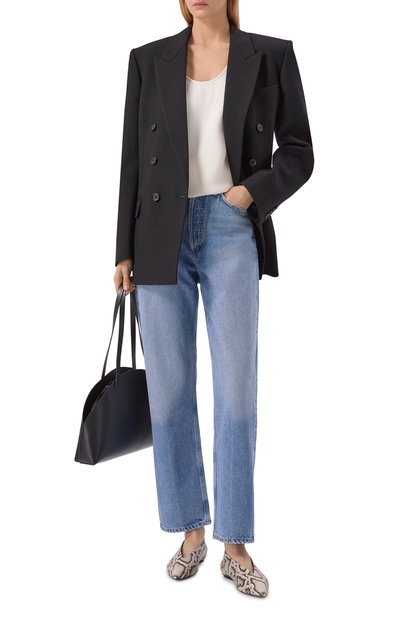 Кожаные балетки beak SERGIO ROSSI, арт. B14650/MCAS32, фото 3