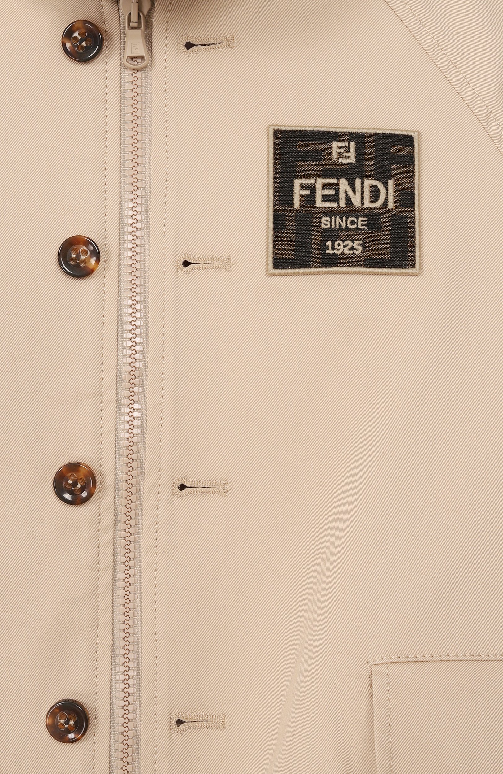 Хлопковый бомбер FENDI, арт. JMA360/AS5Y/8A-12+, фото 3