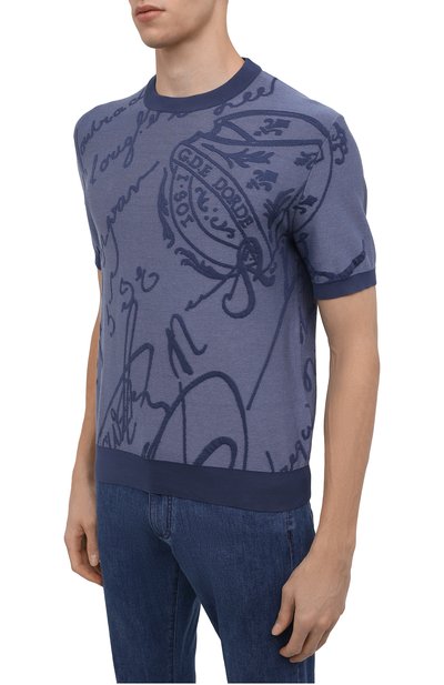 Хлопковый джемпер BERLUTI, арт. R22KRS57-001, фото 3