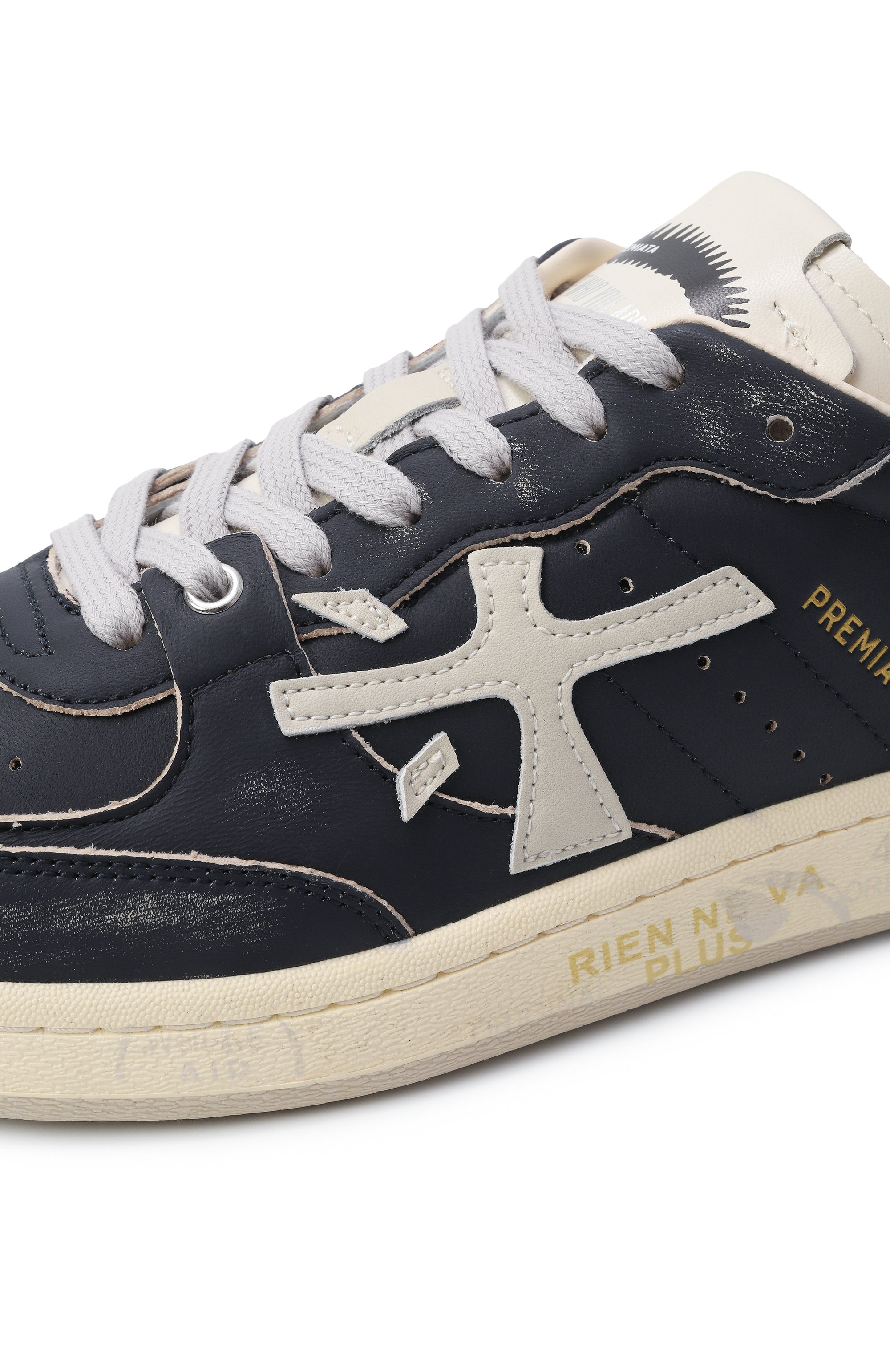 Кожаные кеды bskt clay PREMIATA, арт. BSKTCLAY/VAR 7258, фото 7