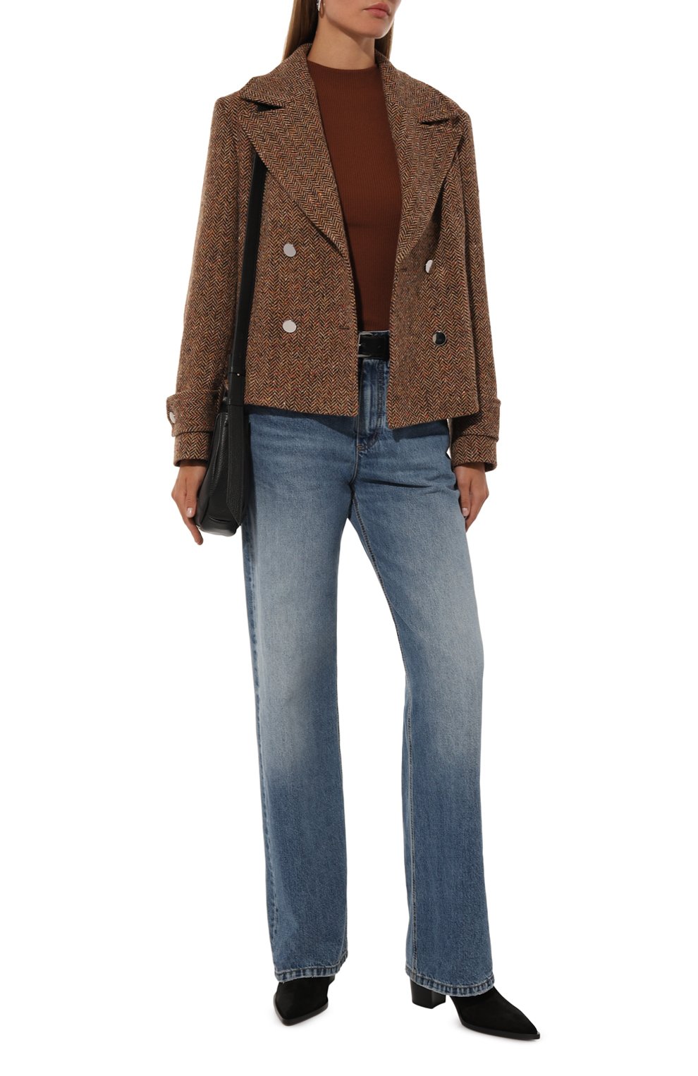 Замшевые ботильоны romney 70 GIANVITO ROSSI, арт. G72968.70CU0.SUENER0, фото 2