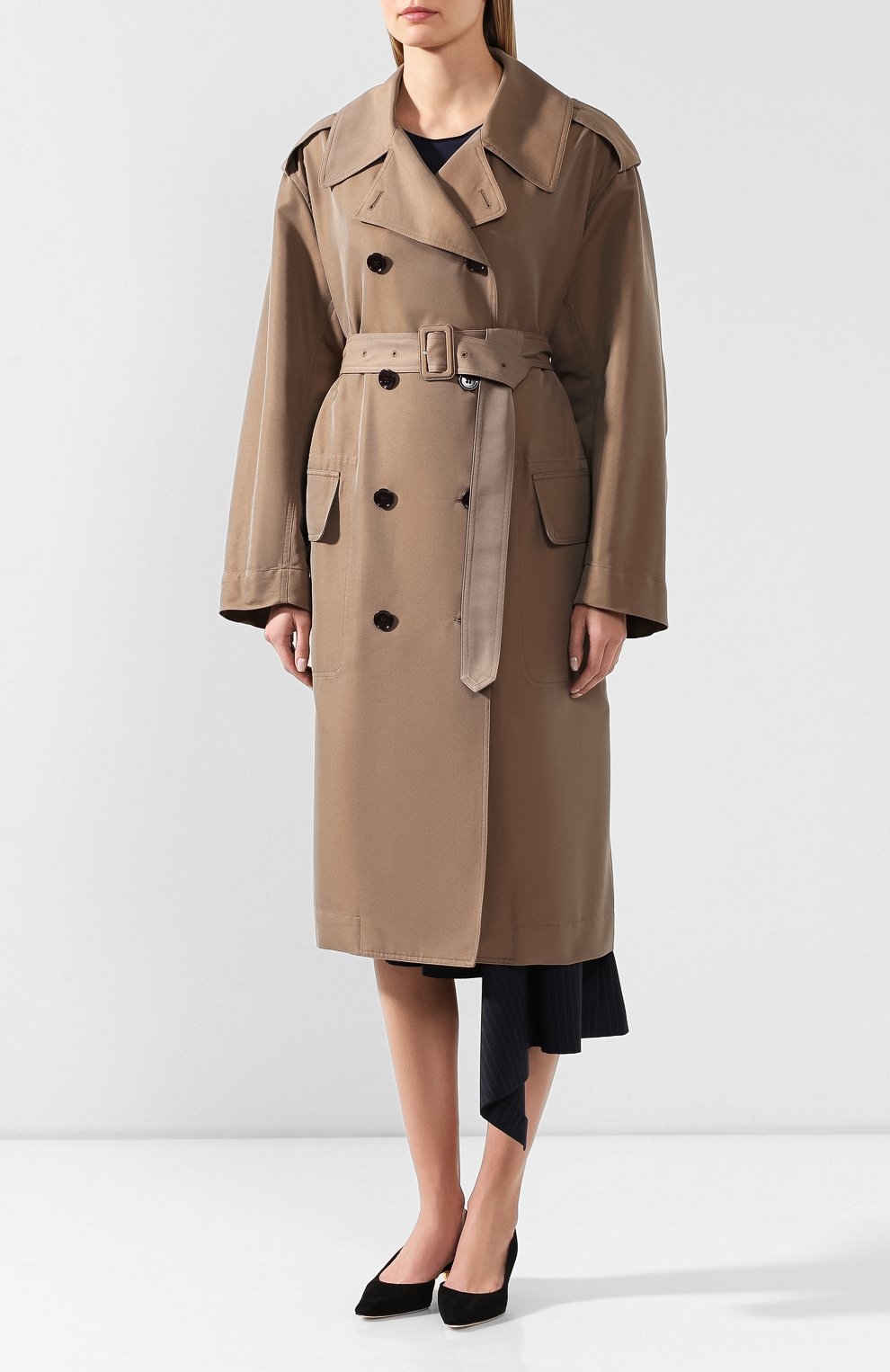 Плащ с поясом DRIES VAN NOTEN, арт. 192-10290-8366, фото 3