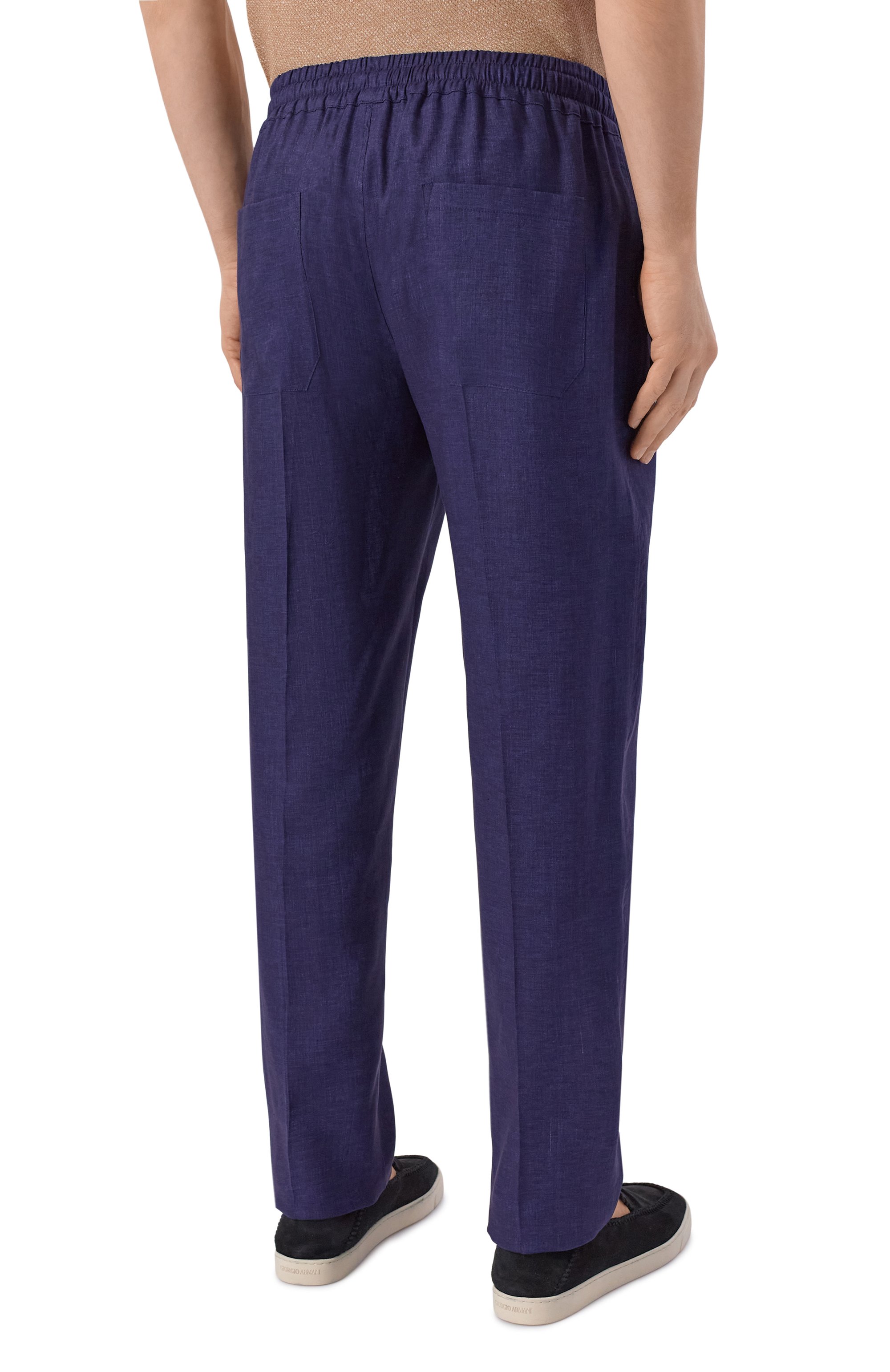 Льняные брюки FEDELI, арт. TU000526/LIN0 UNIT0, фото 4