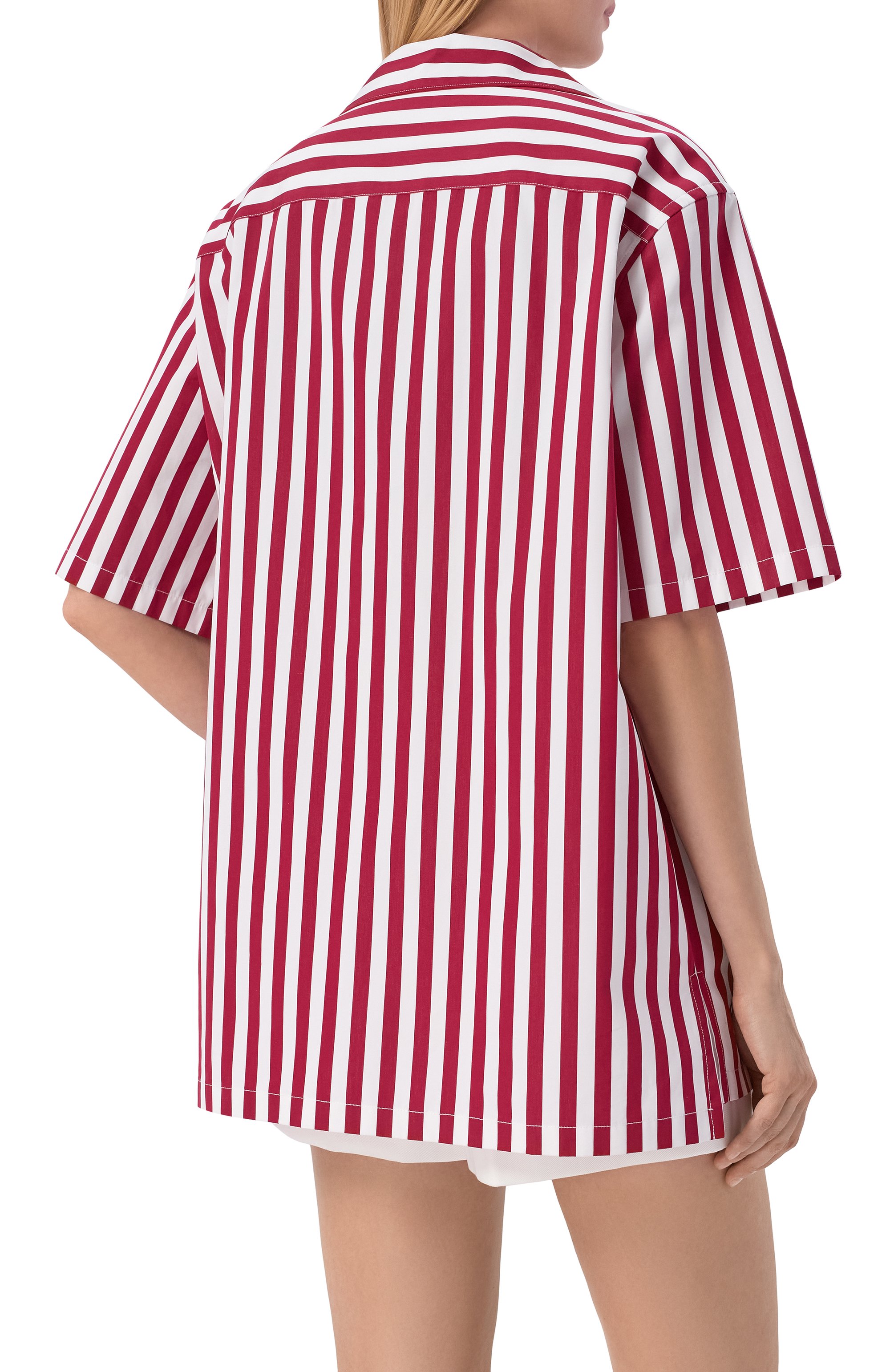 Рубашка из хлопка и шелка DOLCE & GABBANA, арт. F5U29T/FR527, фото 4