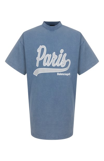 Хлопковая футболка BALENCIAGA, арт. 787349/TRVM1
