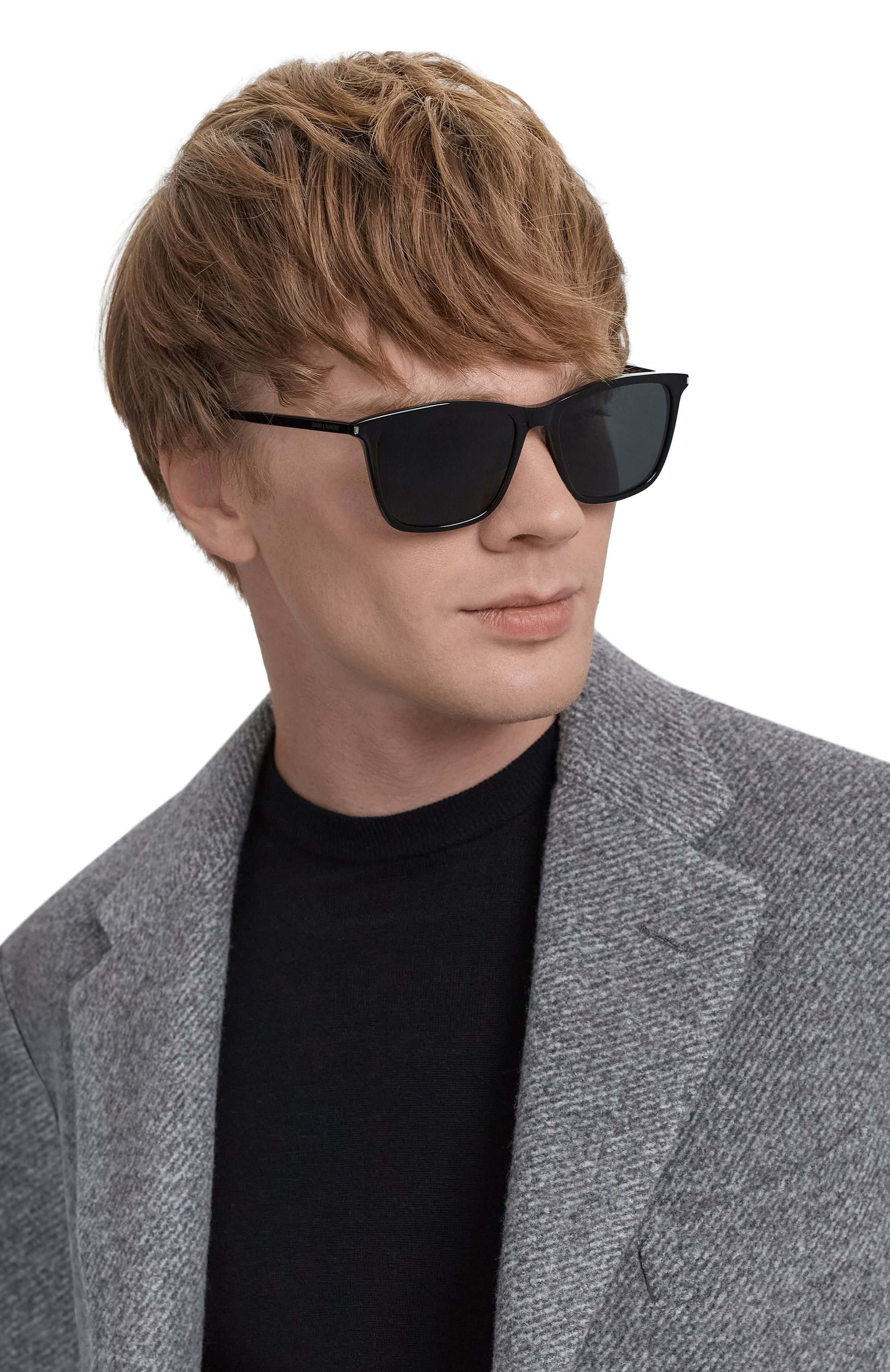 Солнцезащитные очки SAINT LAURENT черного цвета по цене 36100 руб., арт. SL 851 001, фото 2 Солнцезащитные очки SAINT LAURENT, арт. SL 851 001, фото 2