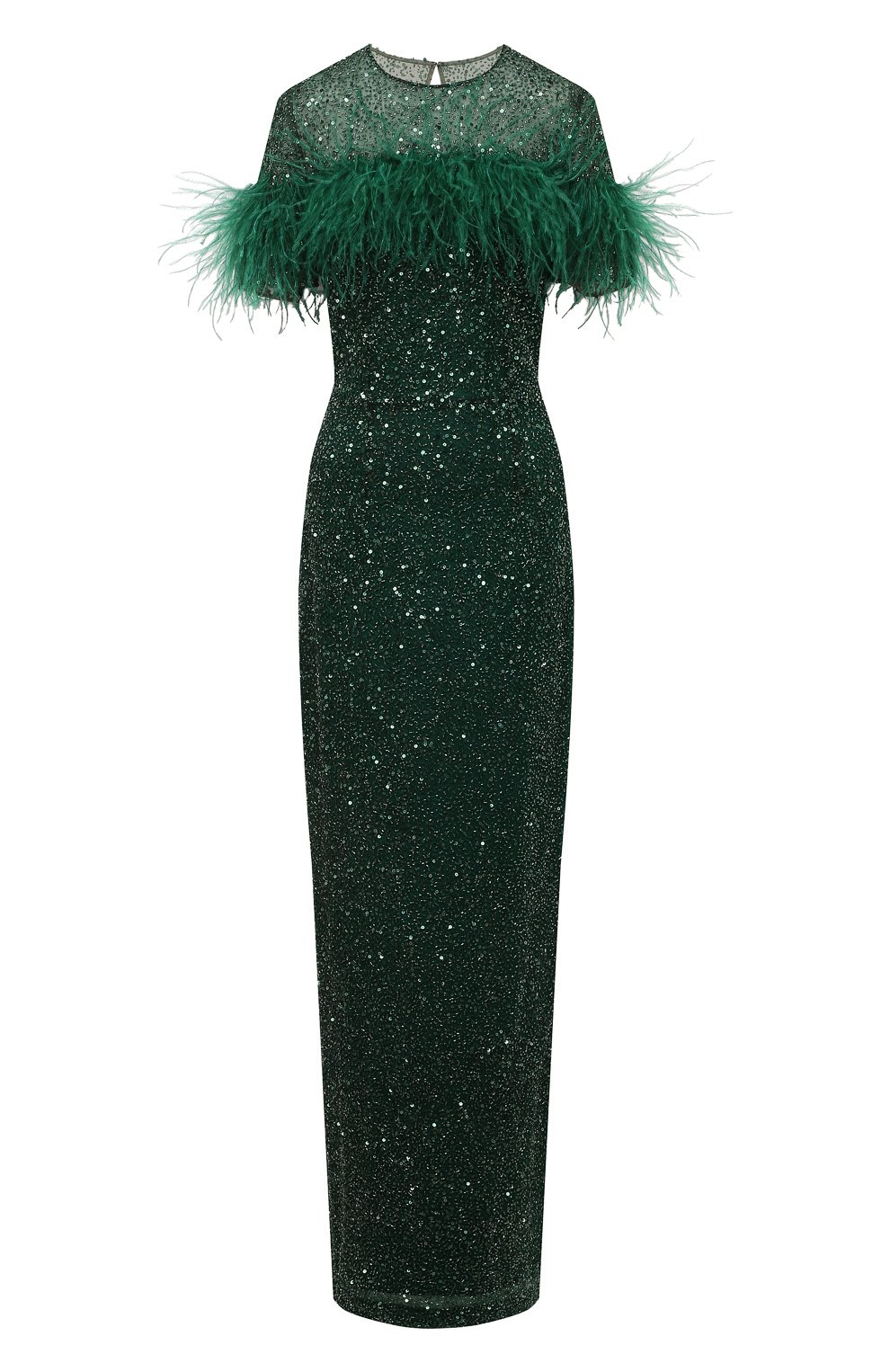 Платье SPERANZA COUTURE зеленого цвета по цене 354000 руб., арт. SC015, фото 1 Платье SPERANZA COUTURE, арт. SC015, фото 1