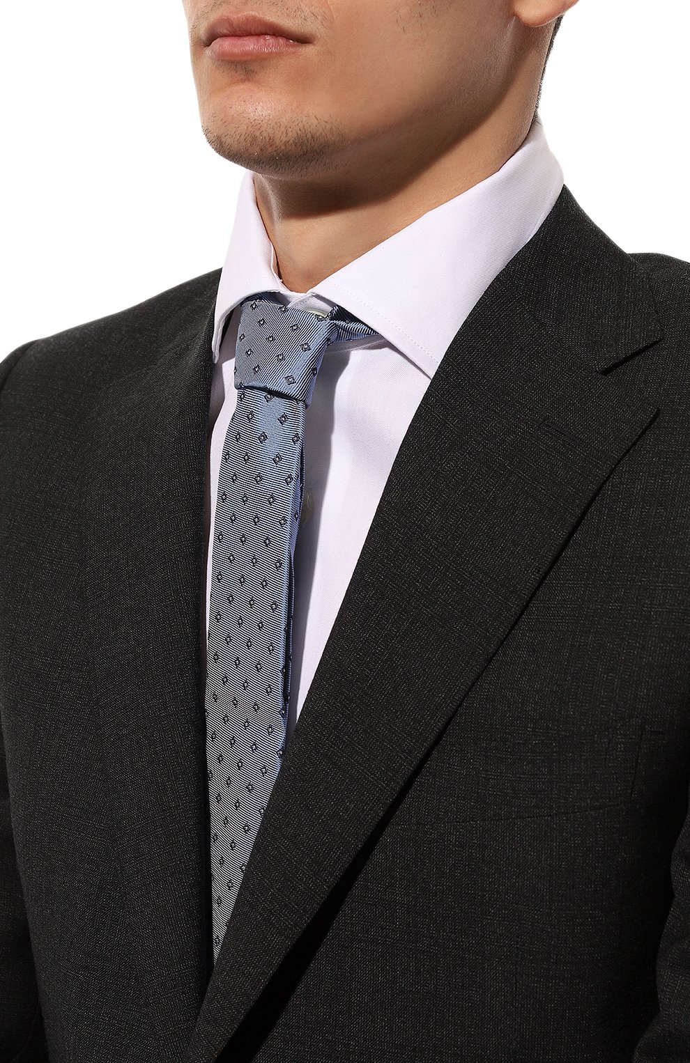 Галстук из хлопка и шелка VAN LAACK, арт. LER0Y/K04180, фото 2