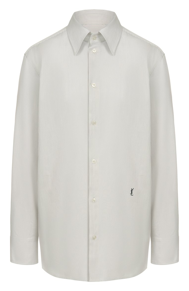 Хлопковая рубашка SAINT LAURENT, арт. 830240/Y5G30, фото 1