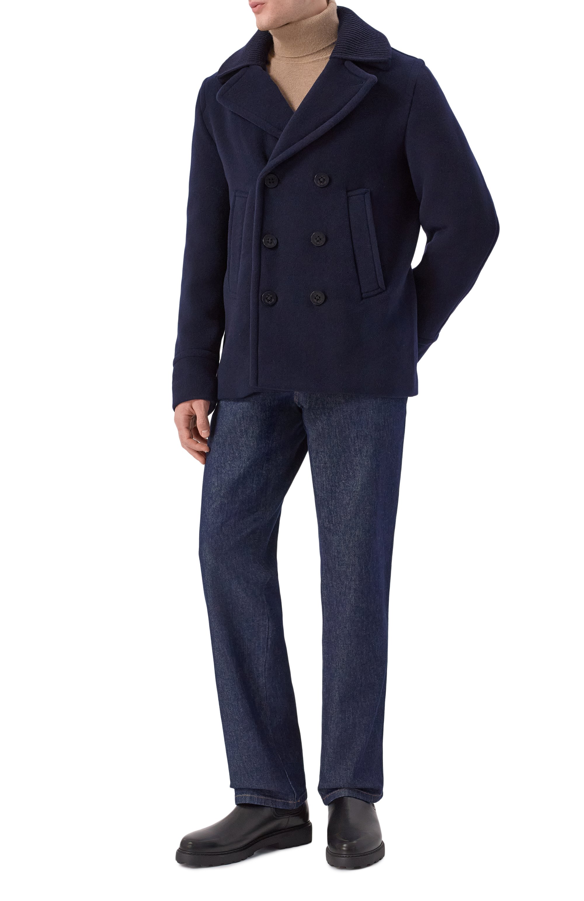 Пальто из шерсти и кашемира PAUL&SHARK, арт. 15312361, фото 2