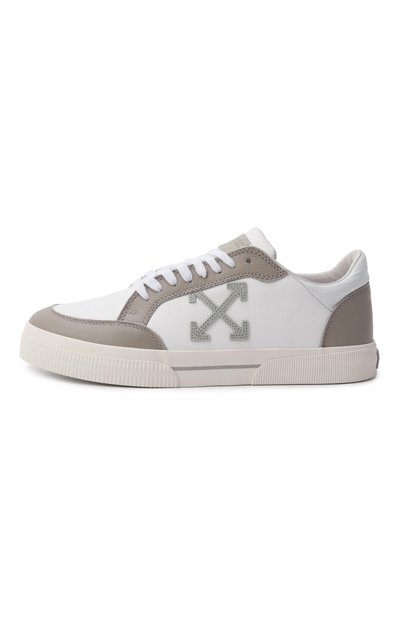 Кожаные кеды new low vulcanized OFF-WHITE, арт. 0MIA293S25LEA0010153, фото 4