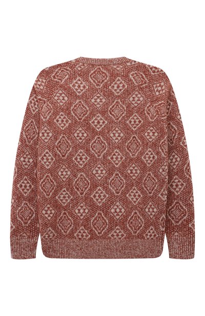 Свитер из шерсти и хлопка BRUNELLO CUCINELLI, арт. BS0M74200C, фото 2
