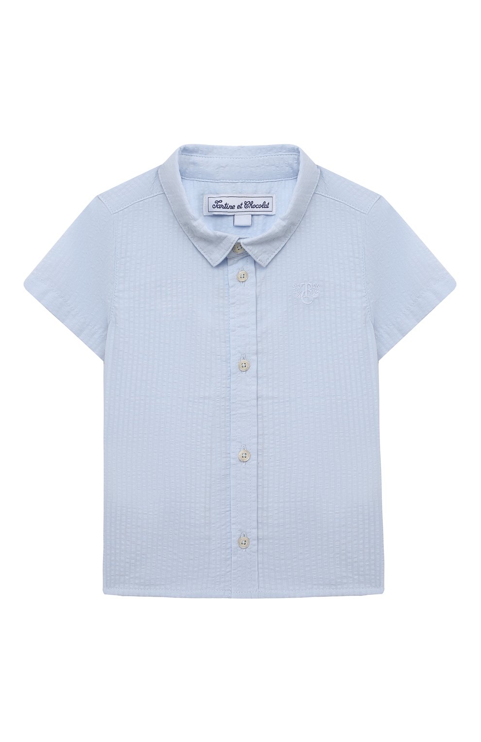 Хлопковая рубашка TARTINE ET CHOCOLAT, арт. TY12051, фото 1