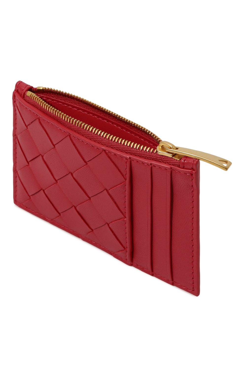 Футляр для кредитных карт BOTTEGA VENETA фуксия цвета по цене 56650 руб., арт. 680613/VCPP3/6420, фото 3 Футляр для кредитных карт BOTTEGA VENETA, арт. 680613/VCPP3/6420, фото 3