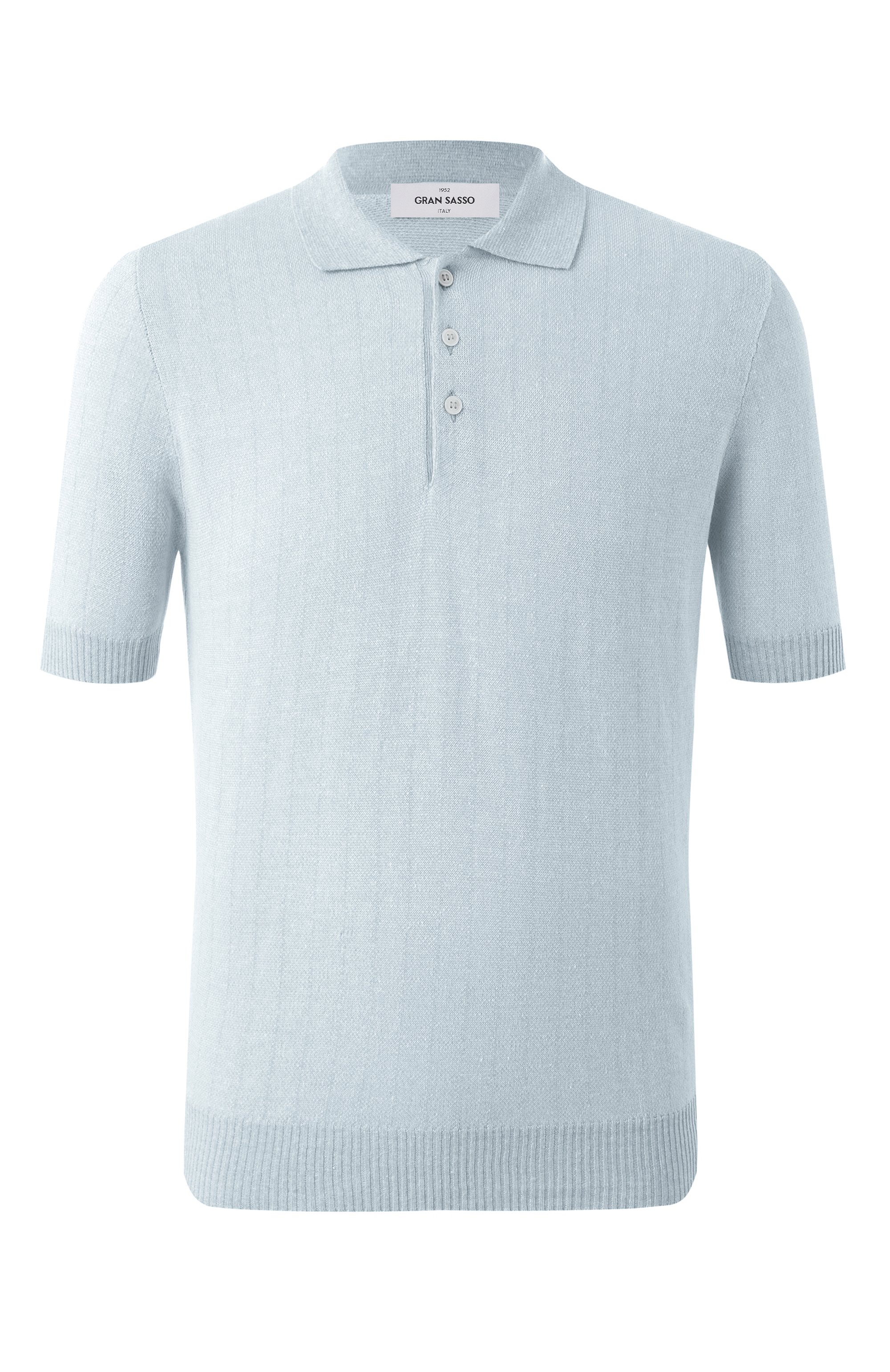 Поло изо льна и хлопка GRAN SASSO, арт. 57116/18659, фото 1