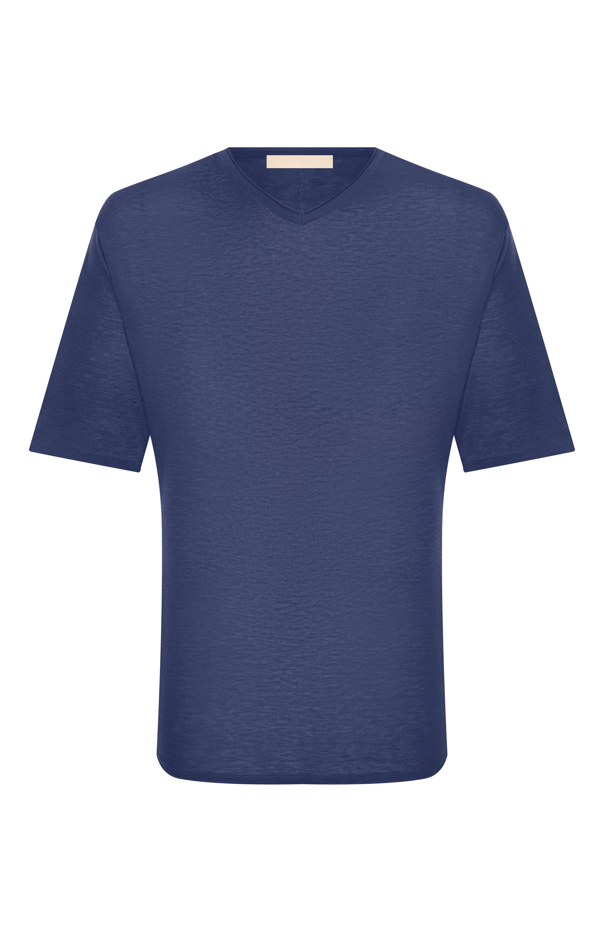 Пуловер из шелка и хлопка 12 STOREEZ синего цвета по цене 17000 руб., арт. 137281, фото 1 Пуловер из шелка и хлопка 12 STOREEZ, арт. 137281, фото 1