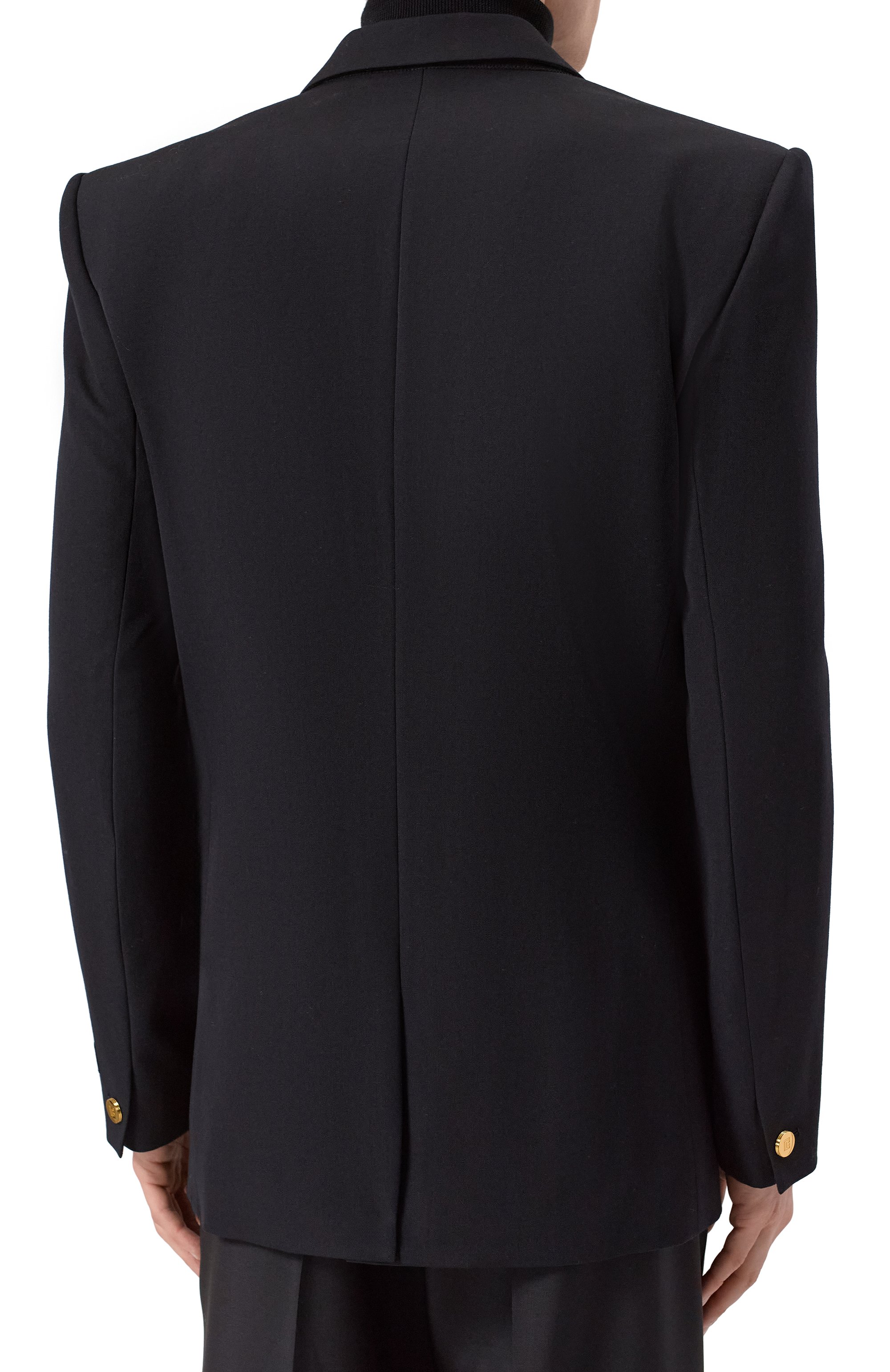 Шерстяной пиджак BALMAIN, арт. FH0SE465/WC09, фото 4