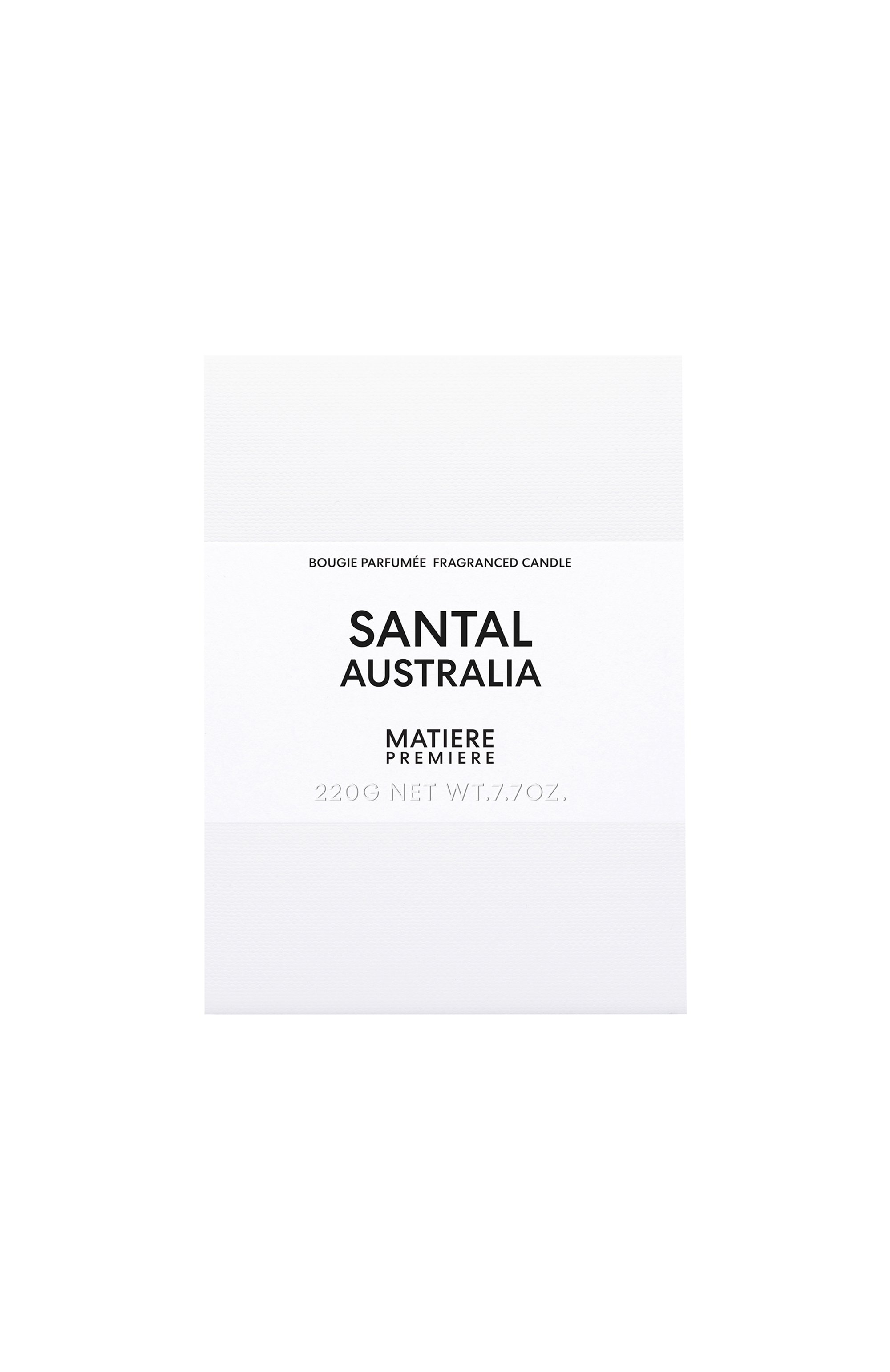 Парфюмированная свеча santal australia (220g) MATIERE PREMIERE, арт. 3760428940506, фото 2