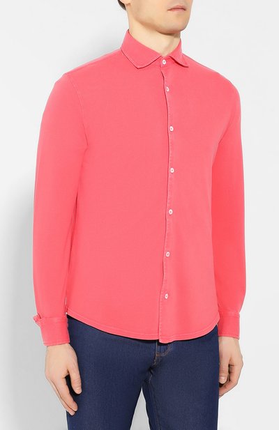 Хлопковая рубашка FEDELI, арт. 2UEF0101, фото 3