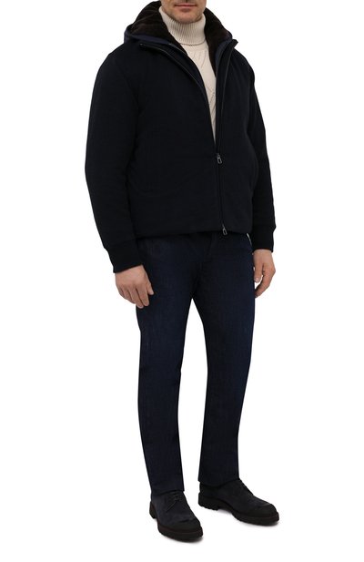 Кашемировая куртка с меховой подкладкой LORO PIANA, арт. FAM0160, фото 2