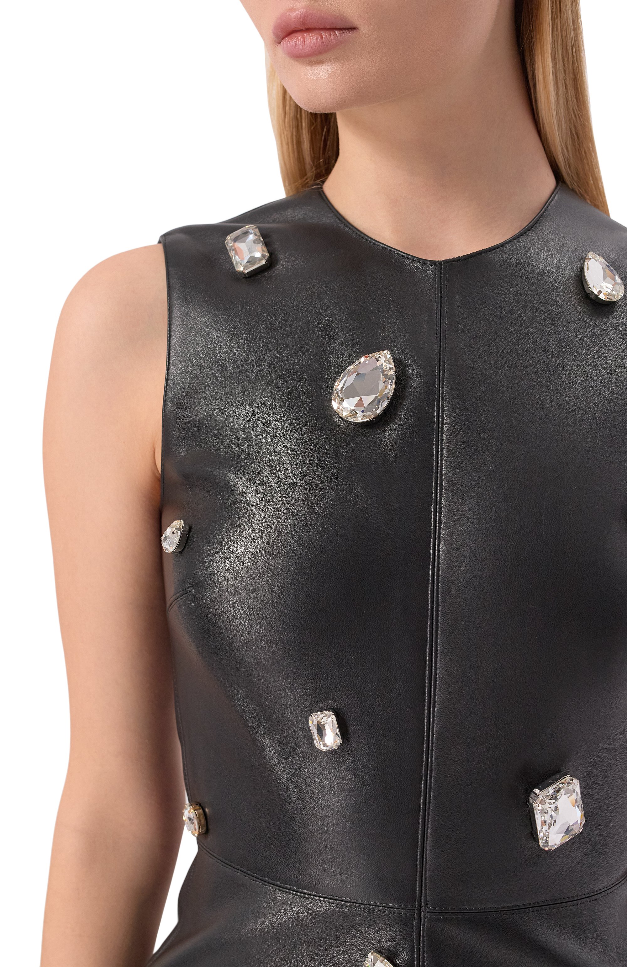 Кожаное платье DAVID KOMA, арт. PF25DK76D, фото 5