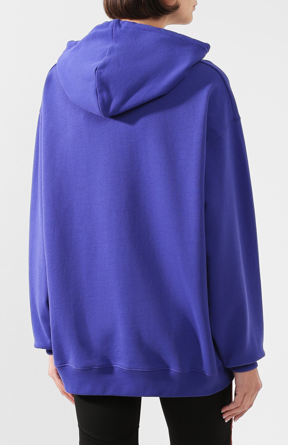Хлопковое худи ACNE STUDIOS синего цвета по цене 43950 руб., арт. CI0009/W, фото 4 Хлопковое худи ACNE STUDIOS, арт. CI0009/W, фото 4
