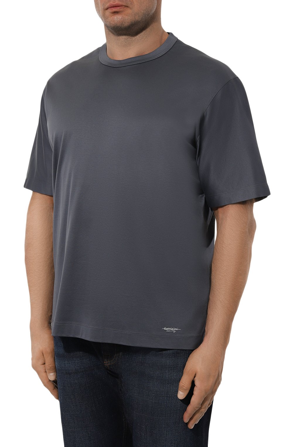 Хлопковая футболка CORTIGIANI, арт. 1A6600, фото 3