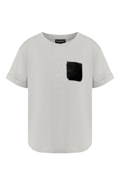 Женская хлопковая футболка EMPORIO ARMANI, арт. 3G2T84/2JQAZ