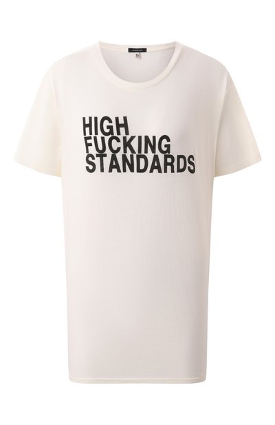 Женская хлопковая футболка R13, арт. R13WK001-K117B