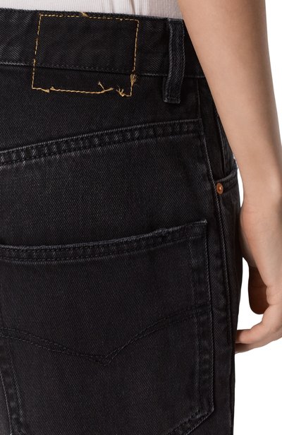 Джинсы VETEMENTS черного цвета по цене 109500 руб., арт. MH27DJ087B, фото 5 Джинсы VETEMENTS, арт. MH27DJ087B, фото 5