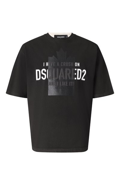Мужская хлопковая футболка DSQUARED2, арт. S74GD1405/S24583
