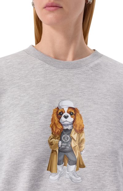 Хлопковый свитшот FLASHIN, арт. FS25SDOS, фото 5