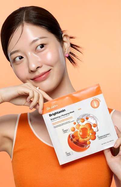 Маска с витамином с и ниацинамидом brightening plumping face mask (25ml) DR.JART+, арт. 1210001217546, фото 3