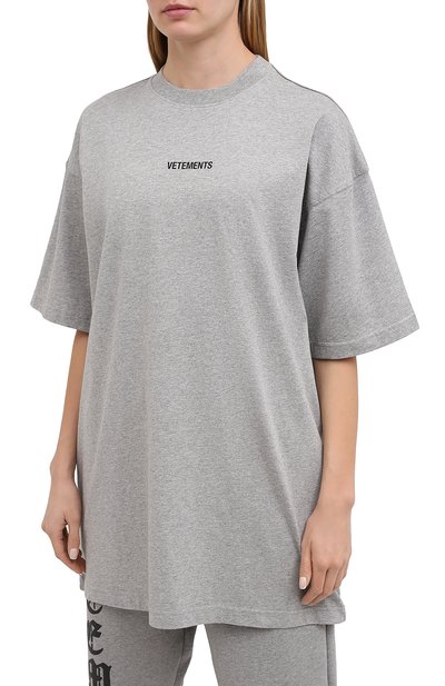 Хлопковая футболка VETEMENTS, арт. UE51TR540G 1600/W, фото 3