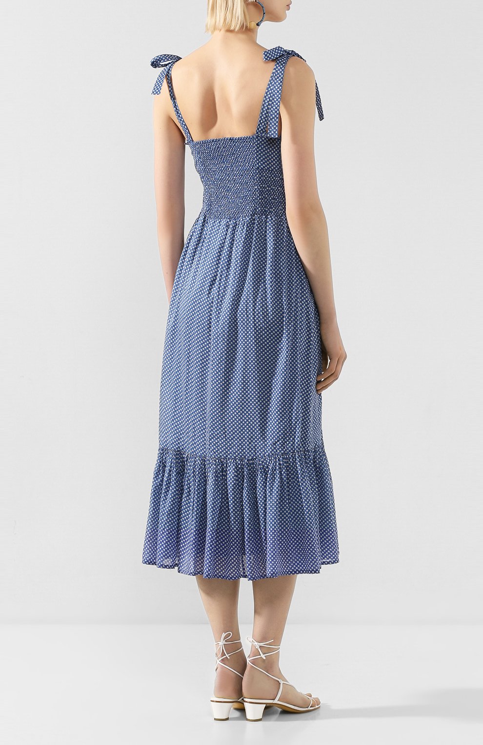 Хлопковое платье POLO RALPH LAUREN, арт. 211793005, фото 4