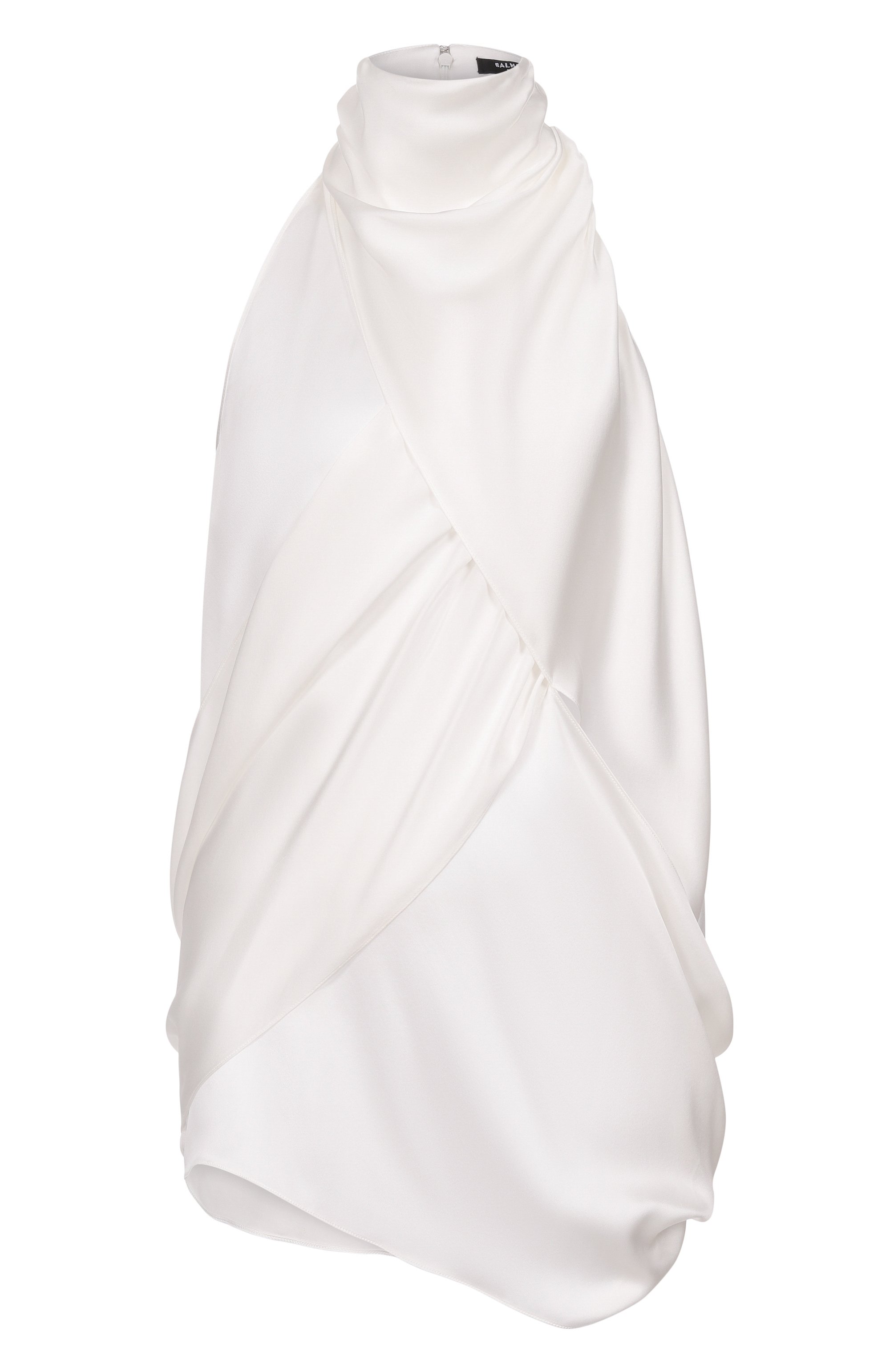 Атласный топ BALMAIN, арт. GF0AG905/SE95, фото 1